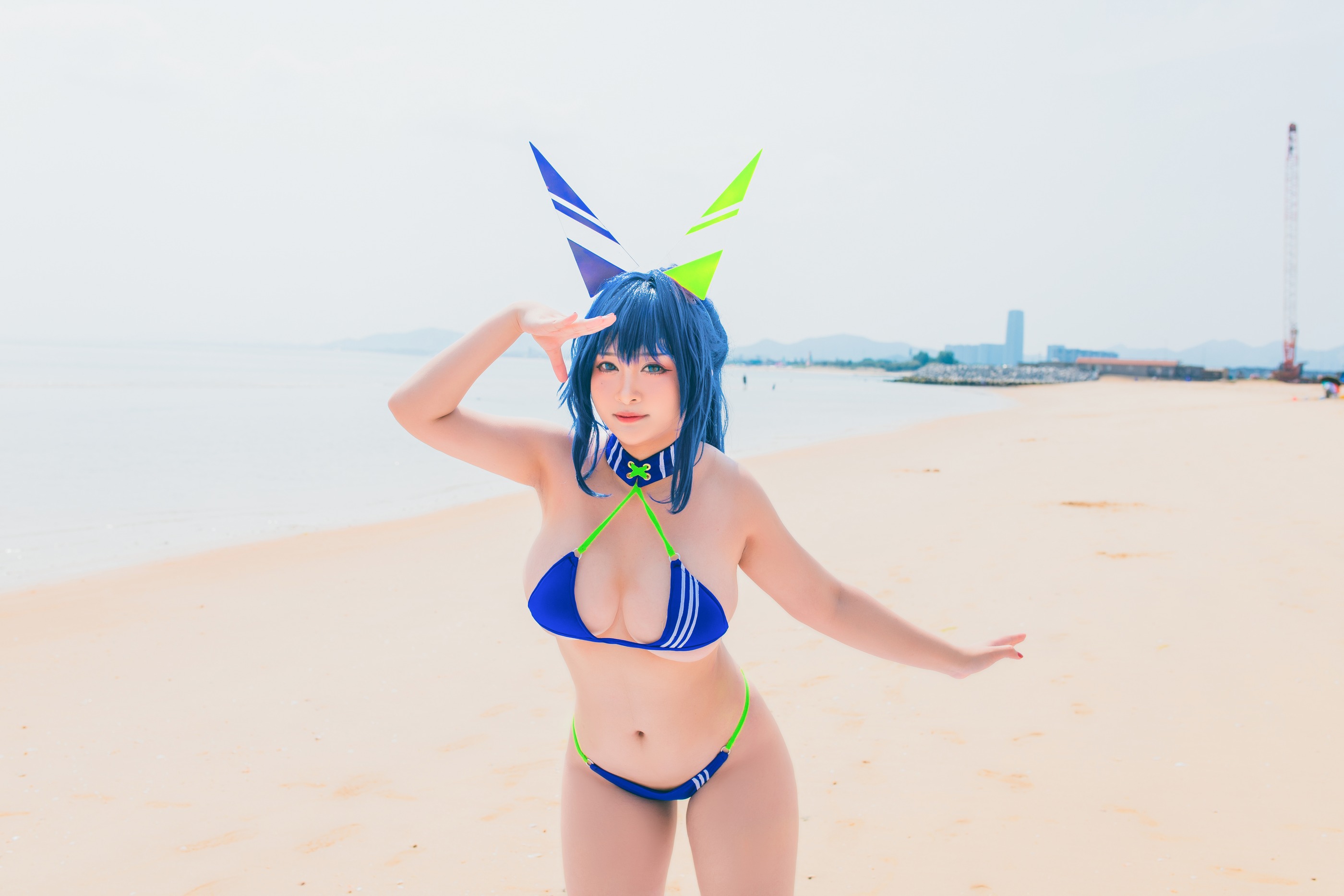 图片[1]-洛璃 LoLiSAMA – NO.061 热恋的盛夏 花园泳装[66P]-XikXak